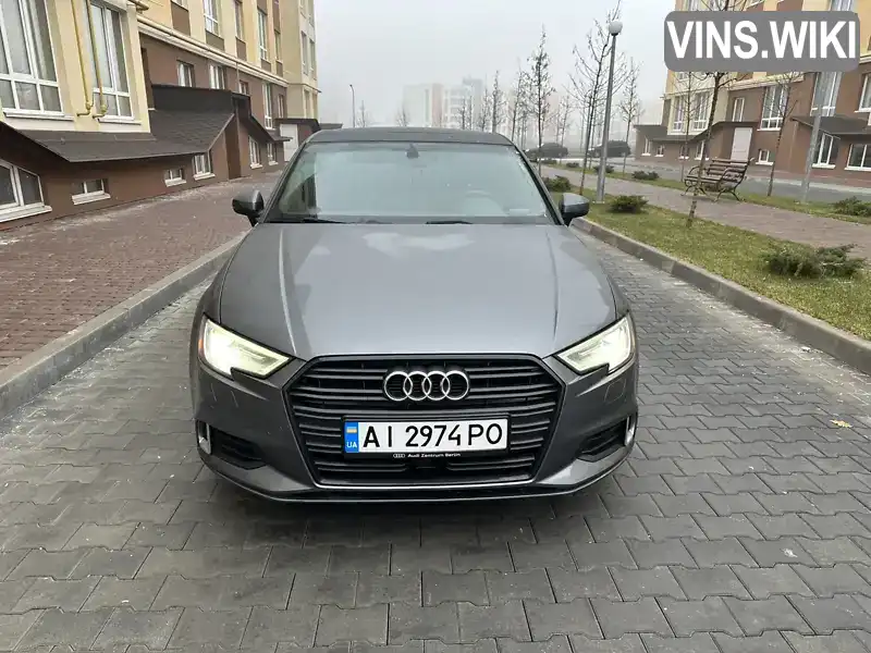 Седан Audi A3 2019 1.98 л. Автомат обл. Київська, Вишневе - Фото 1/21