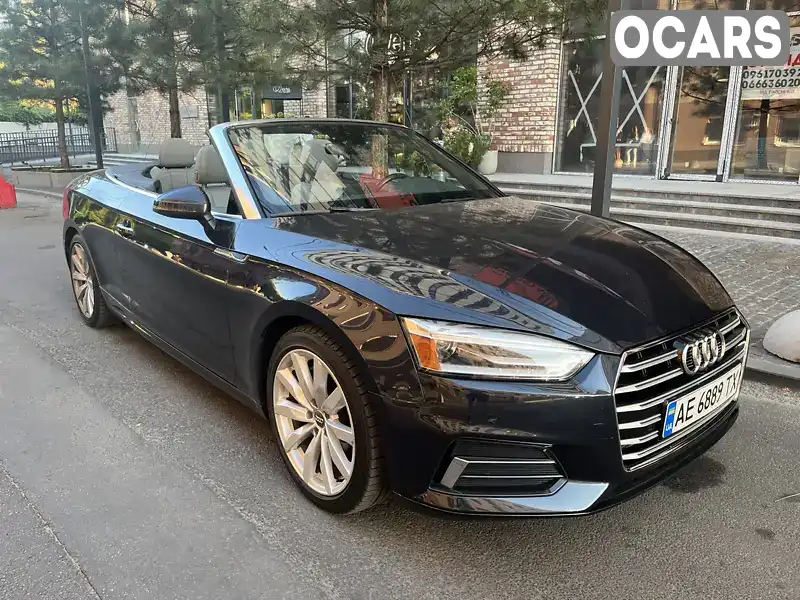 Кабріолет Audi A5 2018 1.98 л. Автомат обл. Дніпропетровська, Дніпро (Дніпропетровськ) - Фото 1/15