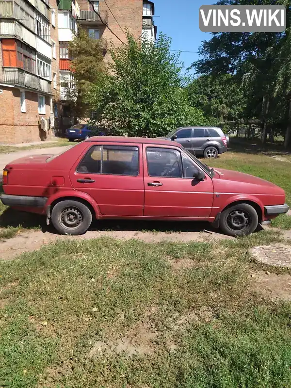 Седан Volkswagen Jetta 1986 1.27 л. обл. Сумська, Конотоп - Фото 1/9