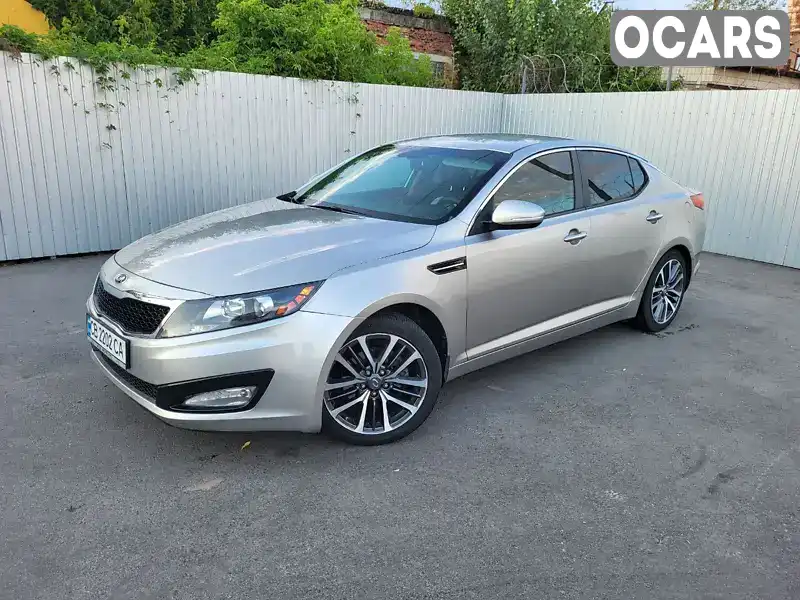 Седан Kia Optima 2013 2.4 л. Автомат обл. Киевская, Богуслав - Фото 1/14