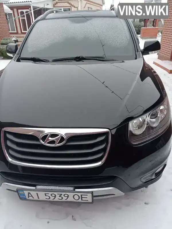 Внедорожник / Кроссовер Hyundai Santa FE 2012 2.2 л. Автомат обл. Черкасская, Жашков - Фото 1/5