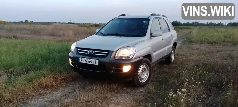 Позашляховик / Кросовер Kia Sportage 2006 1.99 л. Ручна / Механіка обл. Волинська, Луцьк - Фото 1/8