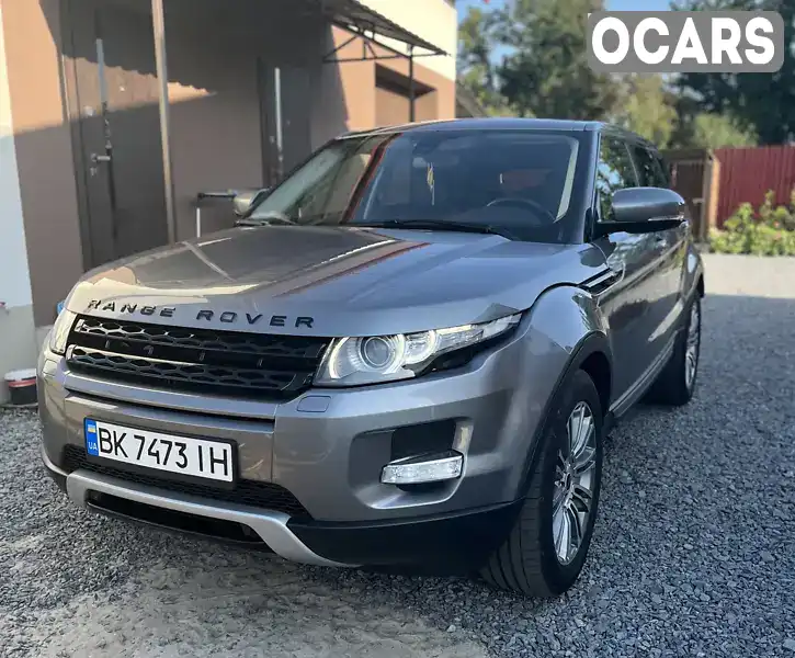 Позашляховик / Кросовер Land Rover Range Rover Evoque 2011 2.18 л. Автомат обл. Рівненська, Дубно - Фото 1/11