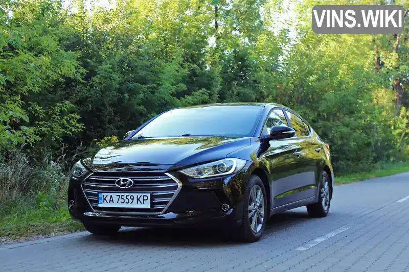 Седан Hyundai Elantra 2018 1.6 л. Автомат обл. Львівська, Львів - Фото 1/21