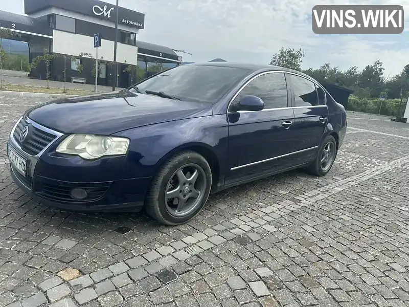 Седан Volkswagen Passat 2005 2 л. Ручна / Механіка обл. Закарпатська, location.city.velykyi_rakovets - Фото 1/17