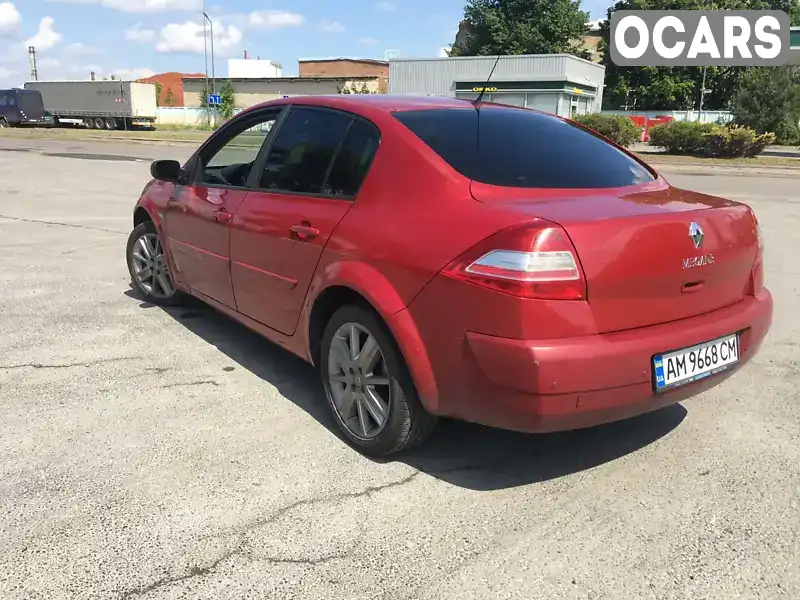 Седан Renault Megane 2008 1.6 л. Ручна / Механіка обл. Житомирська, Звягель - Фото 1/21