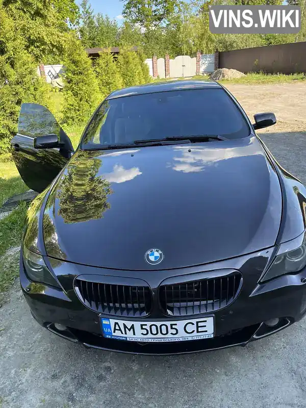 Купе BMW 6 Series 2006 2.98 л. Автомат обл. Житомирская, Житомир - Фото 1/17