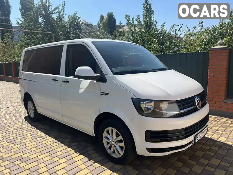 Мінівен Volkswagen Transporter 2016 1.97 л. Ручна / Механіка обл. Полтавська, Кременчук - Фото 1/12