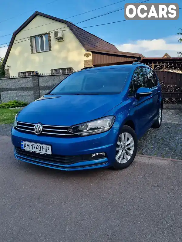 Мікровен Volkswagen Touran 2018 1.6 л. Типтронік обл. Житомирська, Коростень - Фото 1/21