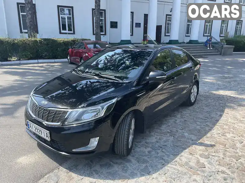 Седан Kia Rio 2012 1.59 л. Ручна / Механіка обл. Київська, Біла Церква - Фото 1/11