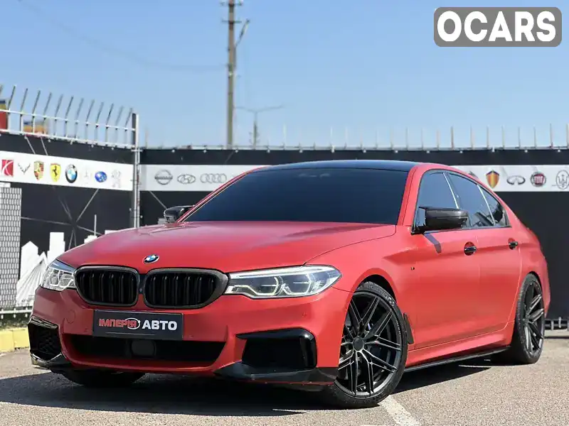 WBAJB9C51JB050192 BMW 5 Series 2018 Седан 4.39 л. Фото 1