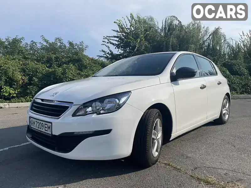 Хетчбек Peugeot 308 2014 1.56 л. Ручна / Механіка обл. Житомирська, Житомир - Фото 1/21