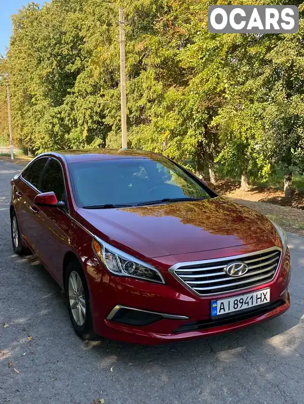 Седан Hyundai Sonata 2015 2.36 л. Автомат обл. Київська, Ставище - Фото 1/13