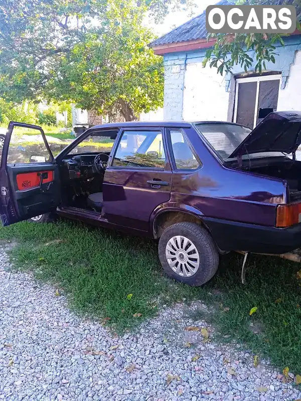 Седан ВАЗ / Lada 21099 1998 1.6 л. Ручна / Механіка обл. Черкаська, Жашків - Фото 1/6