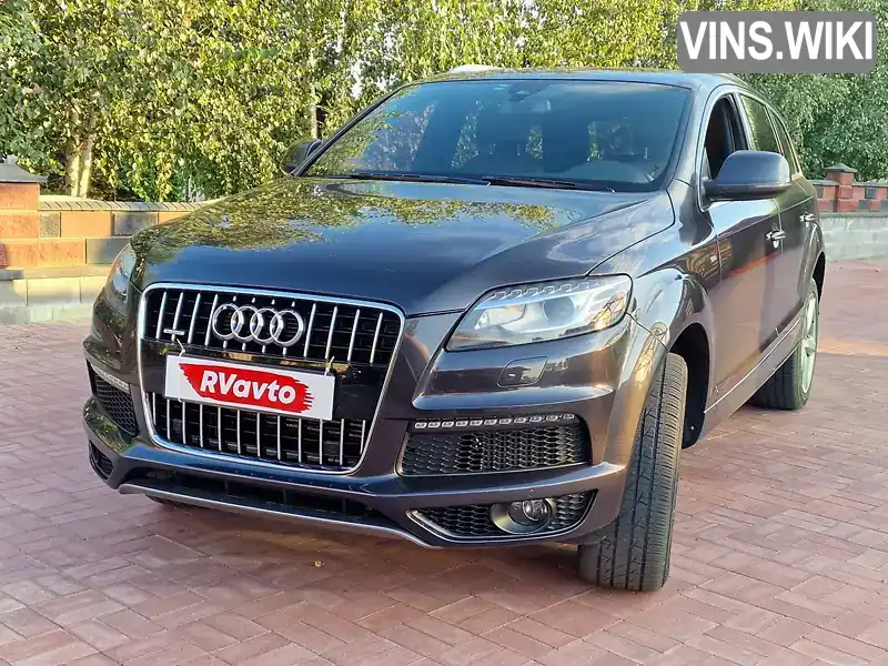 Позашляховик / Кросовер Audi Q7 2014 2.97 л. Автомат обл. Рівненська, Рівне - Фото 1/19