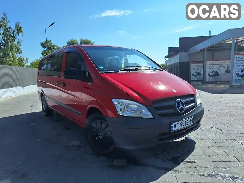 Мінівен Mercedes-Benz Vito 2012 2.2 л. Ручна / Механіка обл. Івано-Франківська, Городенка - Фото 1/15