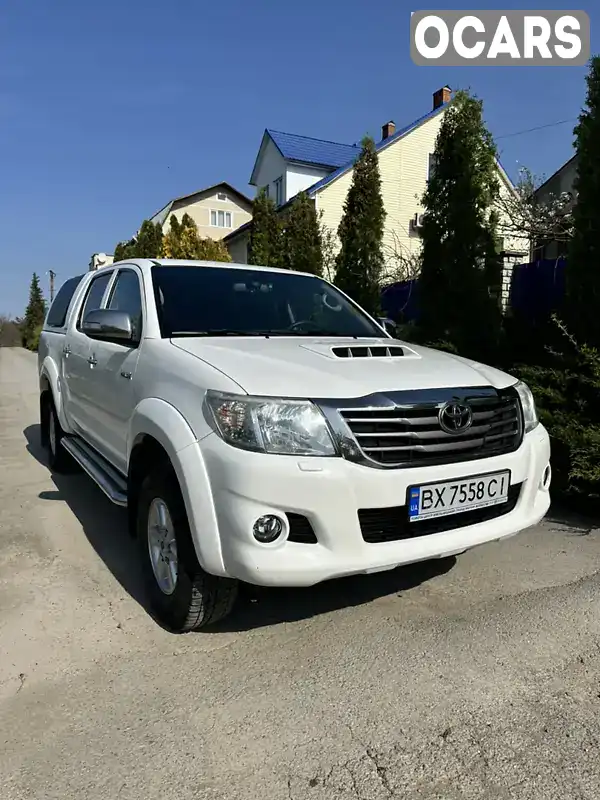 Пікап Toyota Hilux 2013 2.4 л. Ручна / Механіка обл. Хмельницька, Кам'янець-Подільський - Фото 1/21