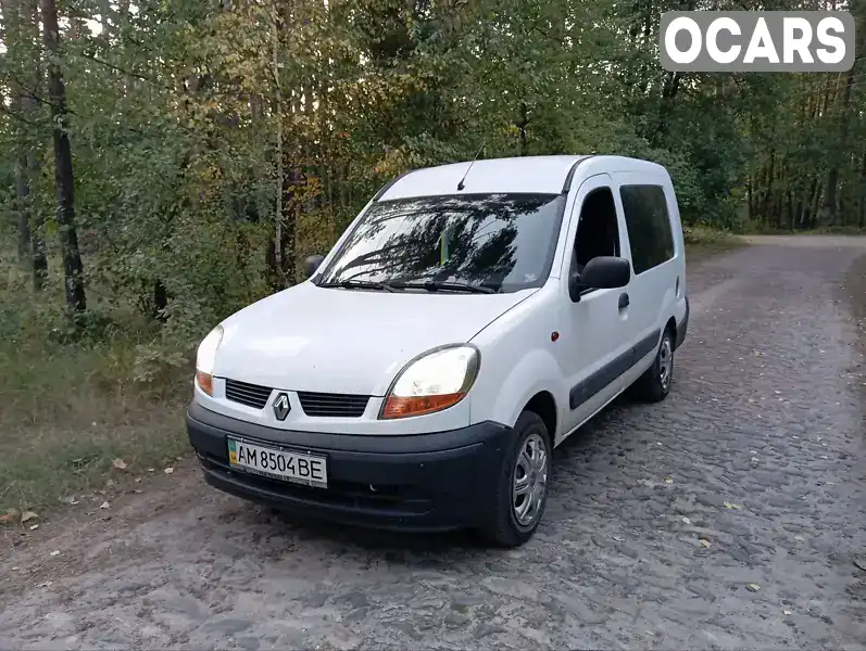 Мінівен Renault Kangoo 2005 1.5 л. Ручна / Механіка обл. Житомирська, Житомир - Фото 1/14