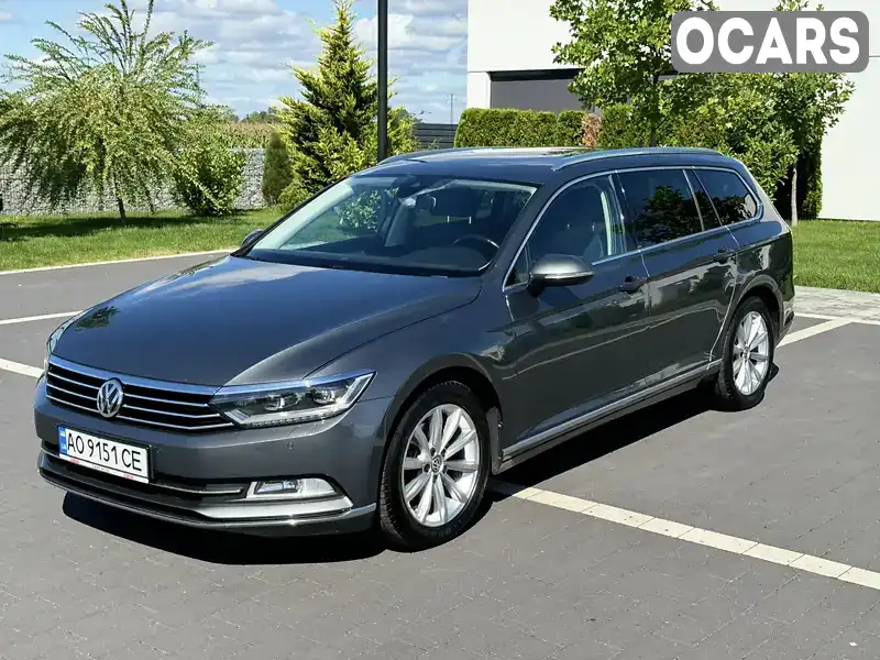 Універсал Volkswagen Passat 2015 1.97 л. Автомат обл. Закарпатська, Мукачево - Фото 1/21