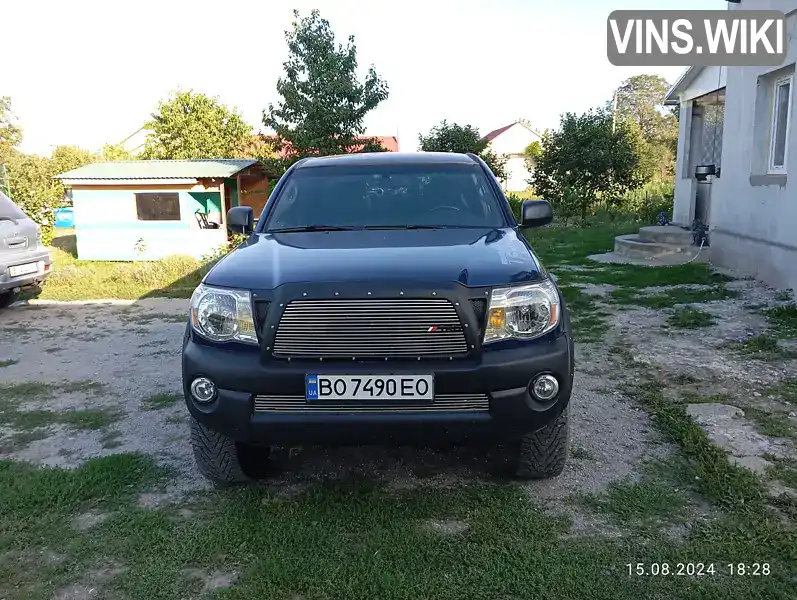 Пікап Toyota Tacoma 2005 2.69 л. Ручна / Механіка обл. Тернопільська, Чортків - Фото 1/13