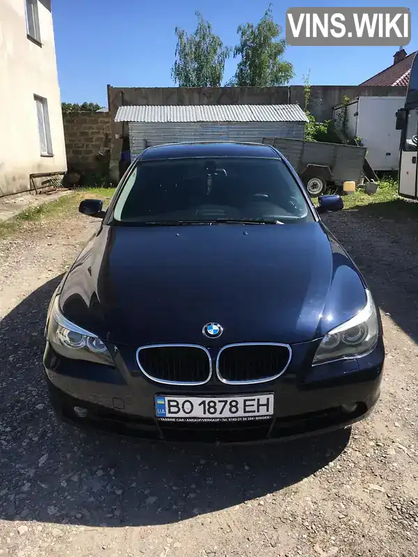 Седан BMW 5 Series 2003 2.99 л. Ручна / Механіка обл. Тернопільська, Тернопіль - Фото 1/21