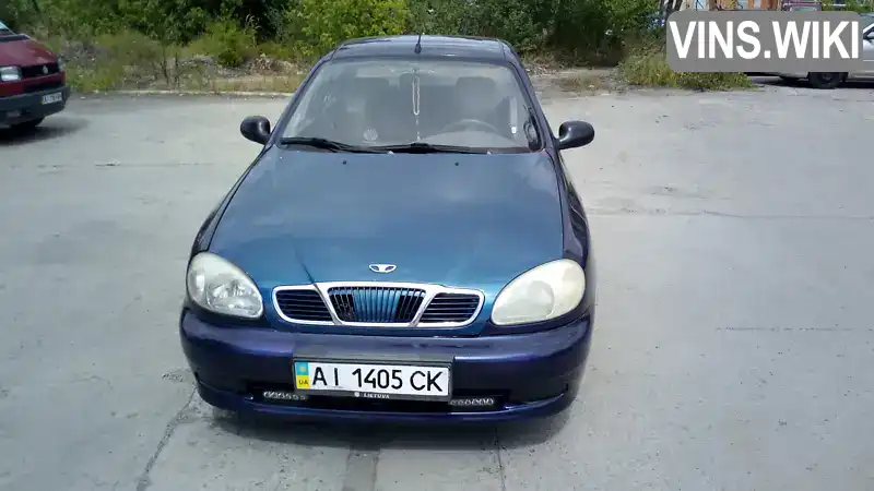 Седан Daewoo Lanos 2006 1.5 л. Ручна / Механіка обл. Київська, Українка - Фото 1/6