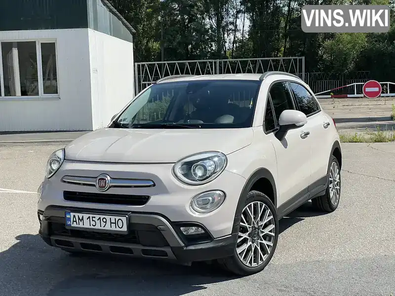 Позашляховик / Кросовер Fiat 500X 2016 2 л. Автомат обл. Житомирська, Житомир - Фото 1/21