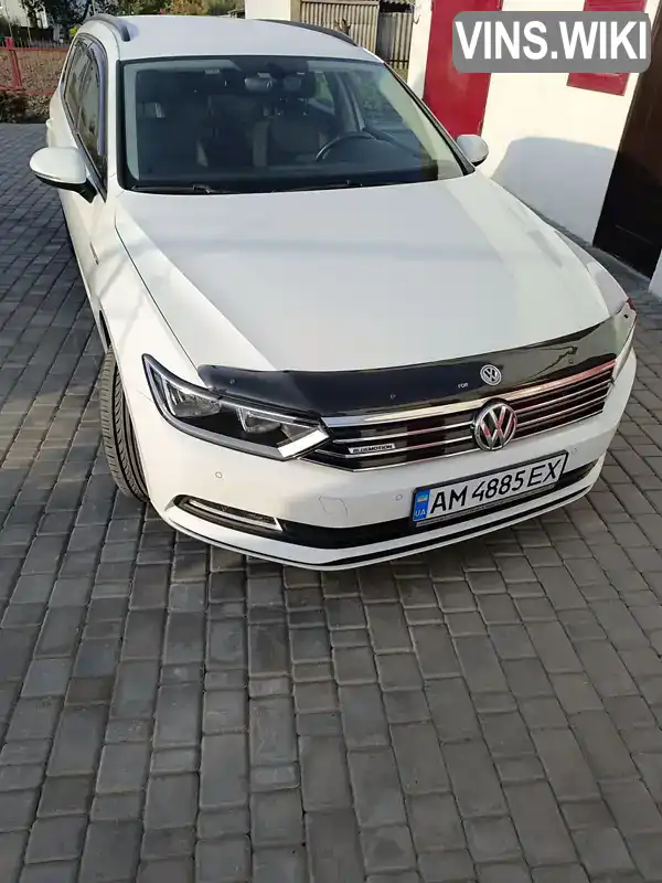 Універсал Volkswagen Passat 2016 1.6 л. Ручна / Механіка обл. Житомирська, Брусилів - Фото 1/21