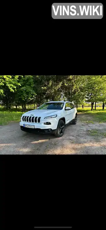 Позашляховик / Кросовер Jeep Cherokee 2017 3.24 л. Автомат обл. Сумська, Ромни - Фото 1/13