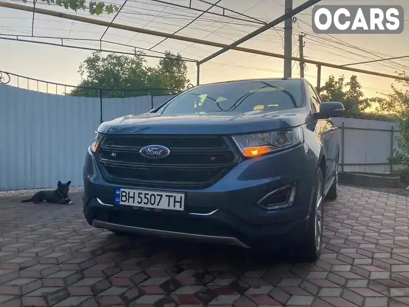 Позашляховик / Кросовер Ford Edge 2018 3.5 л. Автомат обл. Одеська, Подільськ (Котовськ) - Фото 1/12