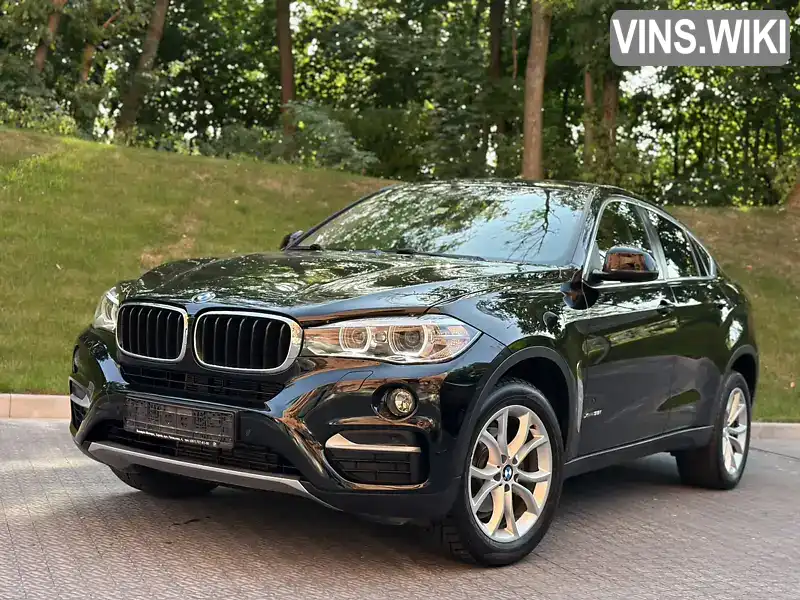 Позашляховик / Кросовер BMW X6 2017 2.98 л. Автомат обл. Київська, Київ - Фото 1/21