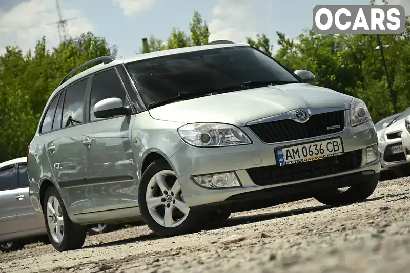 Універсал Skoda Fabia 2011 1.2 л. Ручна / Механіка обл. Житомирська, Бердичів - Фото 1/21