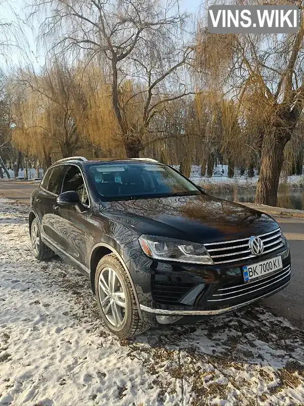 Позашляховик / Кросовер Volkswagen Touareg 2015 2.97 л. Автомат обл. Рівненська, Дубно - Фото 1/21