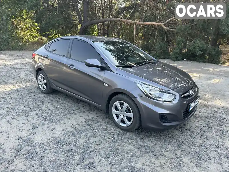 Седан Hyundai Accent 2011 1.4 л. Ручна / Механіка обл. Полтавська, Кременчук - Фото 1/17