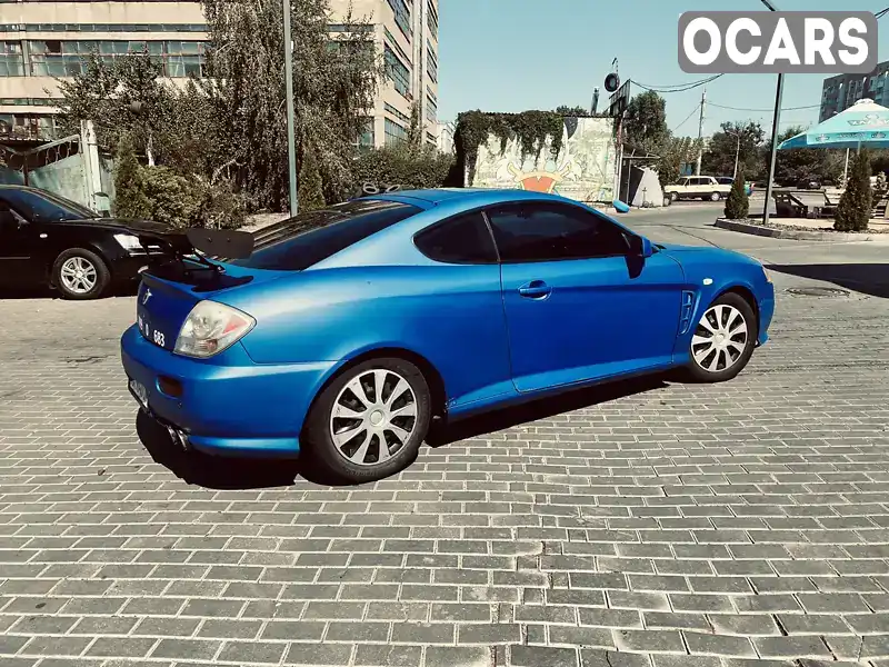 Купе Hyundai Tiburon 2004 1.98 л. Автомат обл. Харківська, Харків - Фото 1/7