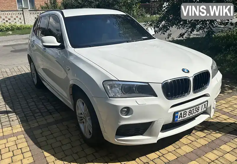 Позашляховик / Кросовер BMW X3 2013 2 л. Автомат обл. Вінницька, Вінниця - Фото 1/16