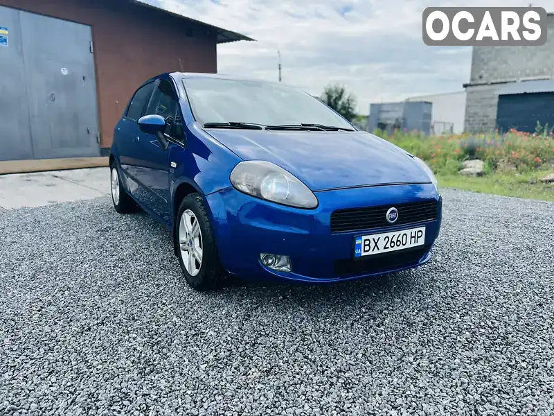 Хэтчбек Fiat Grande Punto 2007 1.37 л. Робот обл. Хмельницкая, Нетешин - Фото 1/21