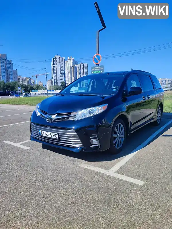 Мінівен Toyota Sienna 2019 3.46 л. Автомат обл. Київська, Київ - Фото 1/21