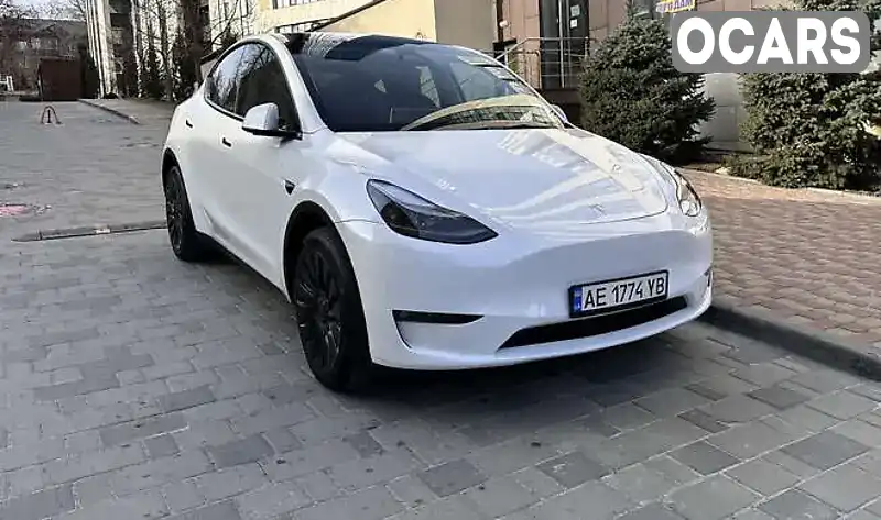 Внедорожник / Кроссовер Tesla Model Y 2023 null_content л. Автомат обл. Днепропетровская, Днепр (Днепропетровск) - Фото 1/21