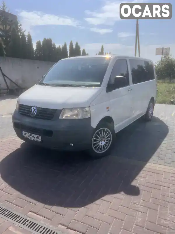 Мінівен Volkswagen Transporter 2005 2.5 л. Ручна / Механіка обл. Волинська, Луцьк - Фото 1/5