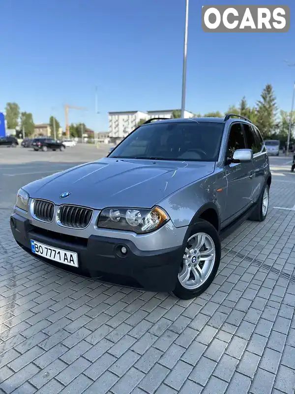 Позашляховик / Кросовер BMW X3 2004 2.99 л. Ручна / Механіка обл. Тернопільська, Чортків - Фото 1/17