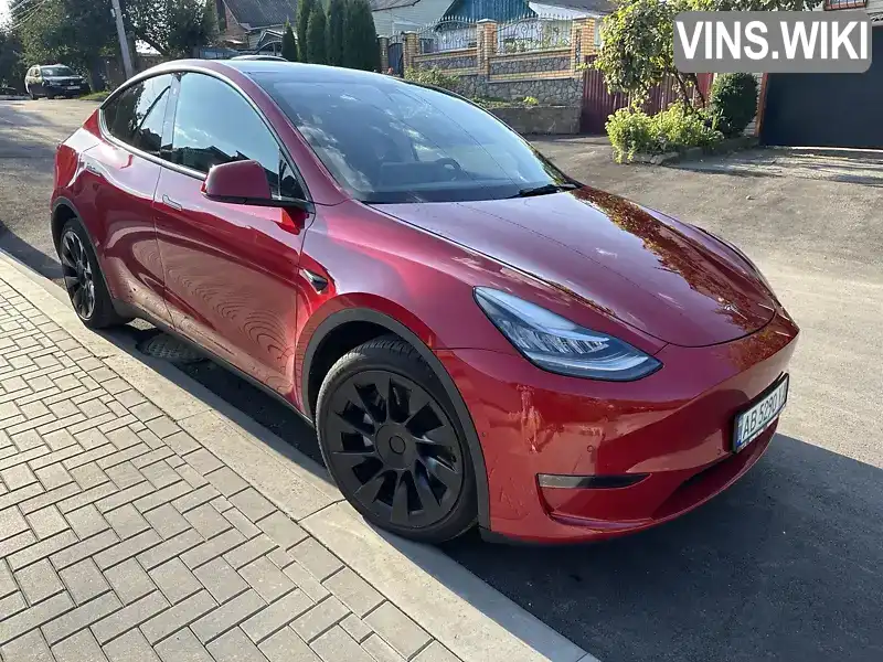 Позашляховик / Кросовер Tesla Model Y 2021 null_content л. Автомат обл. Вінницька, Вінниця - Фото 1/12