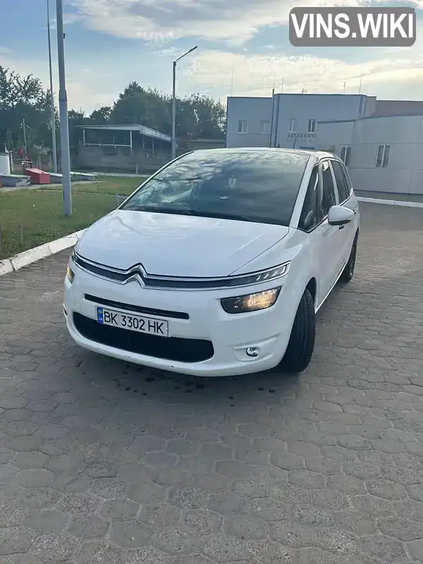 Мікровен Citroen C4 Picasso 2016 1.56 л. Ручна / Механіка обл. Рівненська, Костопіль - Фото 1/21