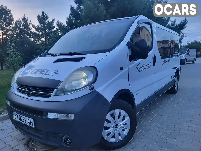 Мінівен Opel Vivaro 2003 1.87 л. Ручна / Механіка обл. Хмельницька, Хмельницький - Фото 1/21