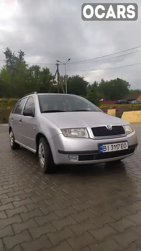 Універсал Skoda Fabia 2002 1.4 л. Ручна / Механіка обл. Полтавська, Лубни - Фото 1/12