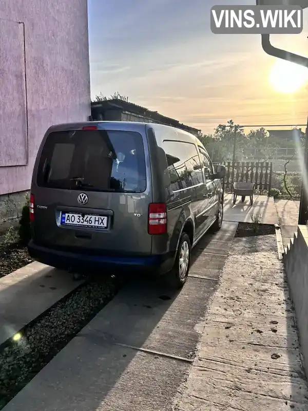 Мінівен Volkswagen Caddy 2011 1.6 л. Ручна / Механіка обл. Закарпатська, Виноградів - Фото 1/9