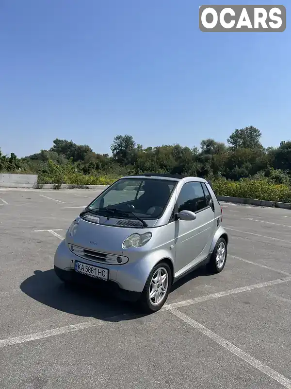 Кабриолет Smart Fortwo 2002 0.6 л. Робот обл. Киевская, Ирпень - Фото 1/18