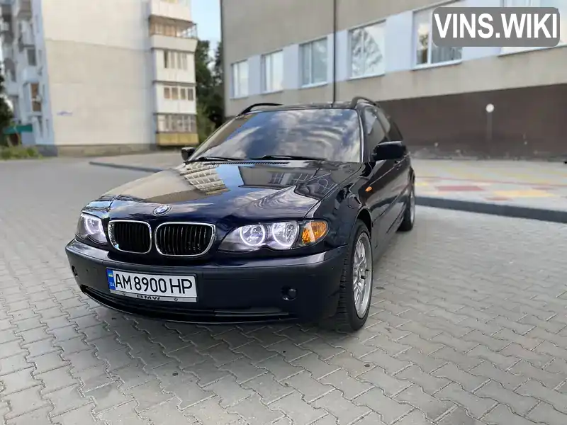 Універсал BMW 3 Series 2002 2 л. Ручна / Механіка обл. Житомирська, Звягель - Фото 1/21