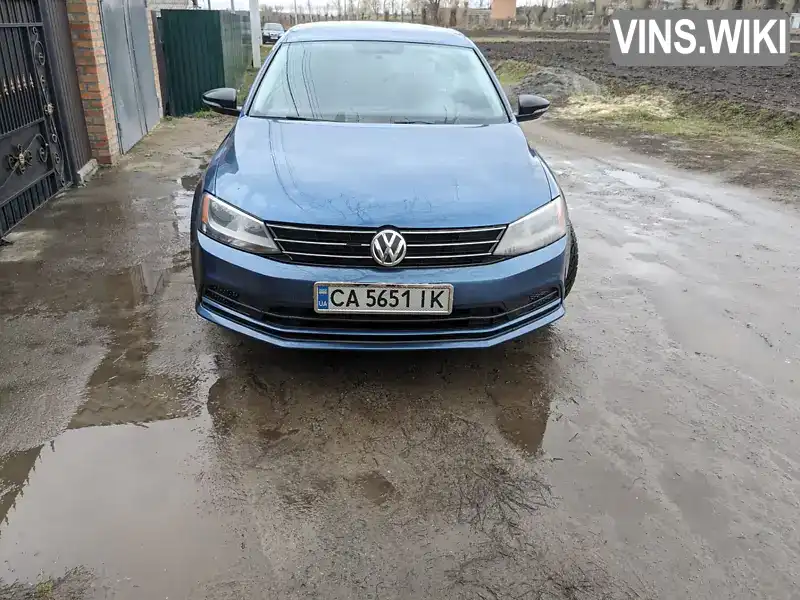 Седан Volkswagen Jetta 2015 1.4 л. Автомат обл. Черкаська, Звенигородка - Фото 1/21