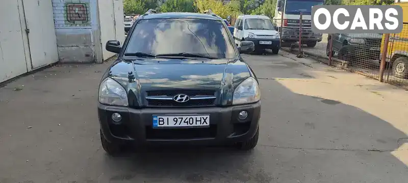 Внедорожник / Кроссовер Hyundai Tucson 2008 1.98 л. Автомат обл. Полтавская, Кременчуг - Фото 1/15